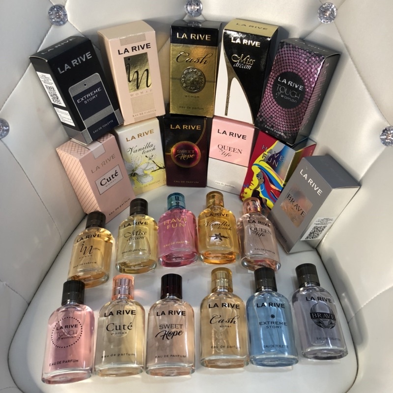[ORI BPOM] La Rive Eau De Parfum 30ml Woman / Man Cute / Touch Of Woman / In / Miss Dream / Have Fun