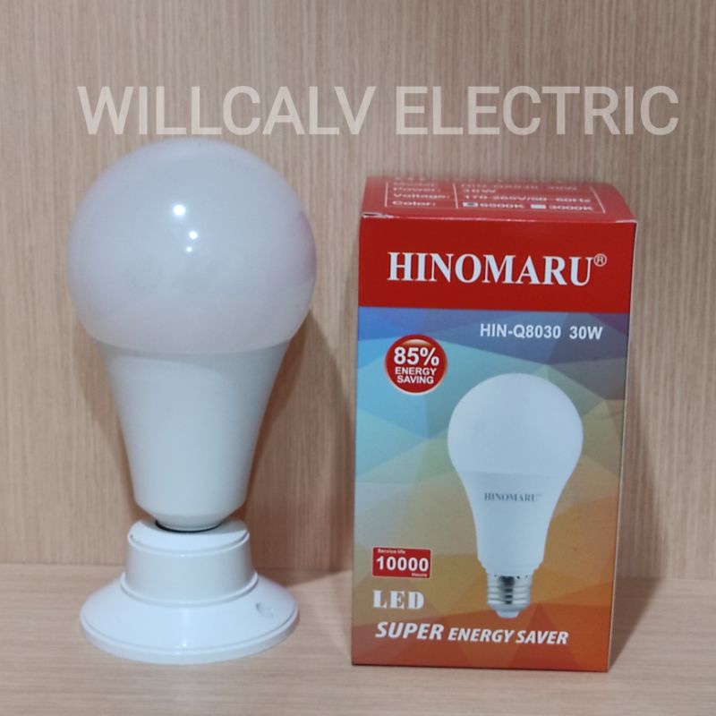 HINOMARU LAMPU LED BULB 30W 30 WATT CAHAYA PUTIH / LAMPU HINOMARU 30W 30 WATT LED BULB CAHAYA PUTIH