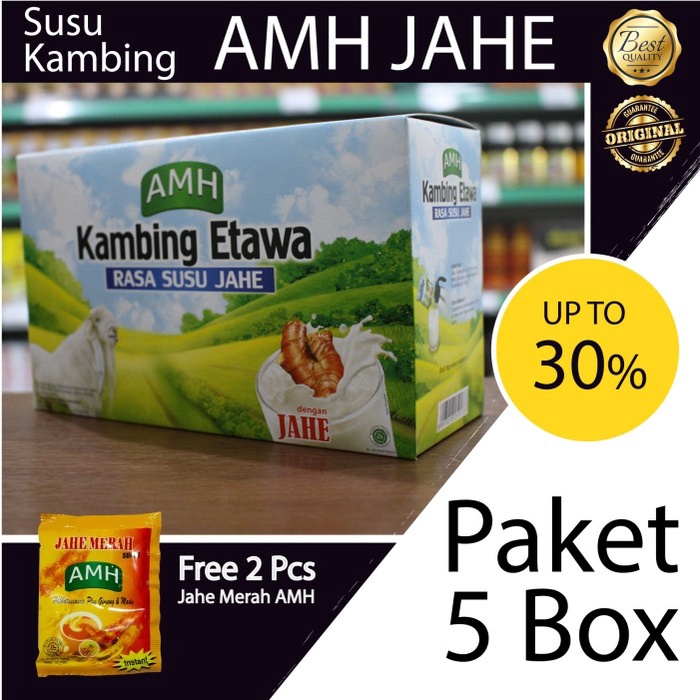 

Ee510 Susu Kambing Etawa | Amh | Susu Kambing Bubuk | Jahe 10Sachet@24Gr 6Ggddv