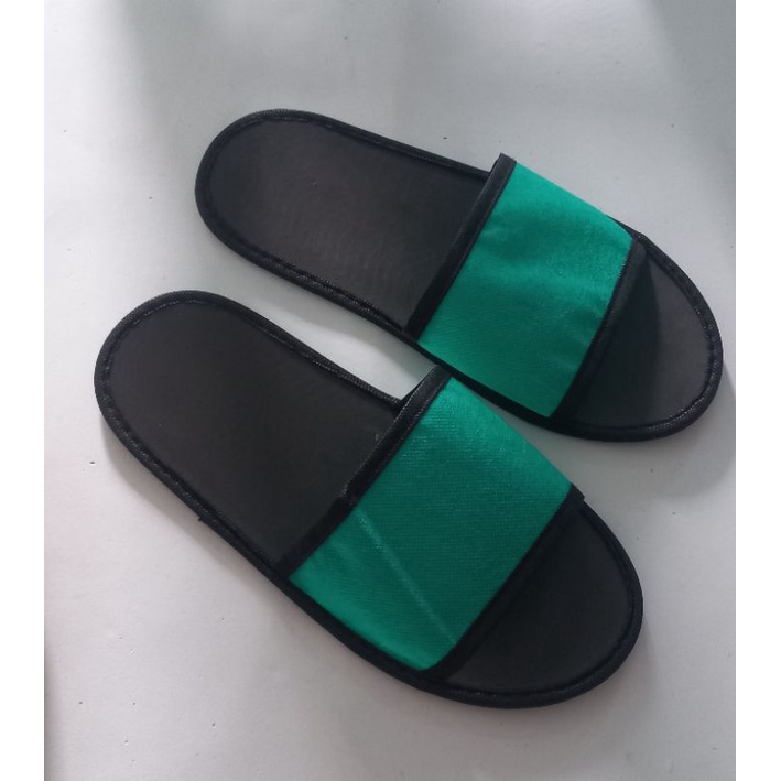 slippers # sandal hotel #sandal lantai #atasan woven/spunbond oren