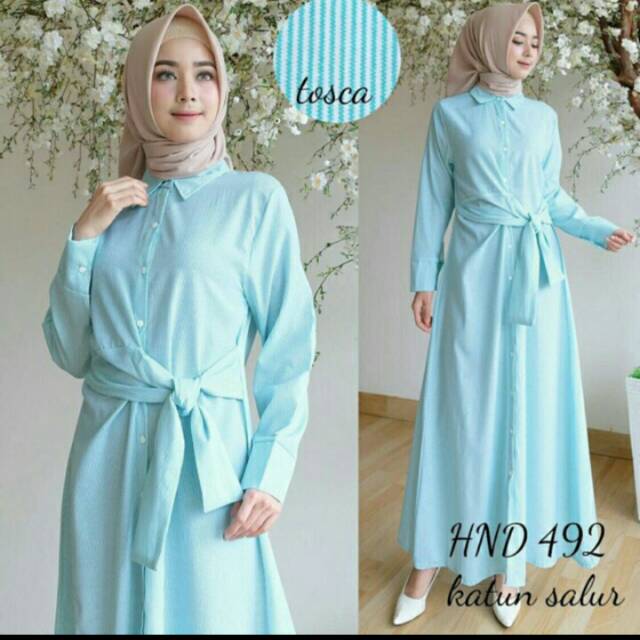 Gamis katun salur