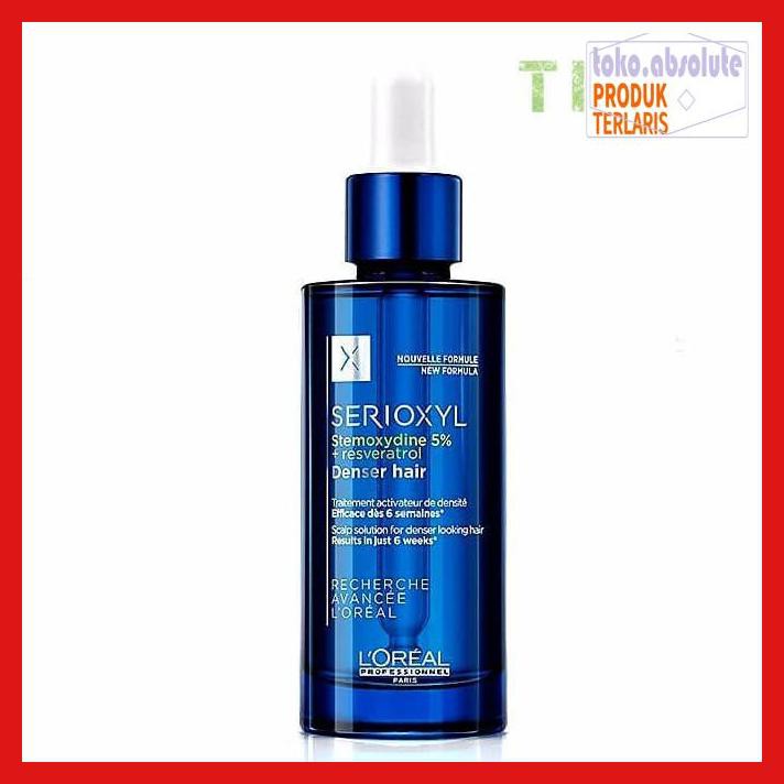 5T6Y7Y8- Loreal / Loreal Serioxyl Denser Hair 90Ml / Serum Tonic Rambut Loreal 9I8U78Y-