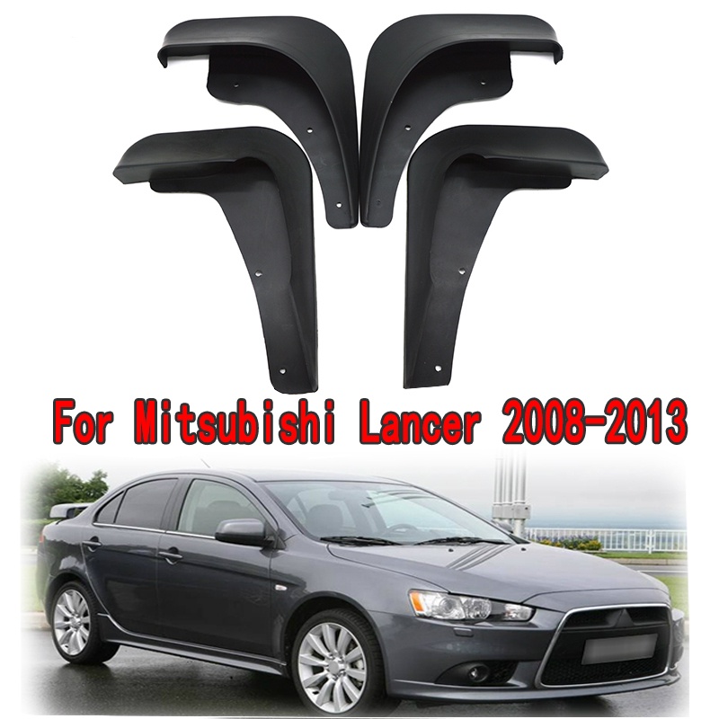 Mud Flap Pelindung Splash Untuk Fender Mobil Mitsubishi Lancer 2008 2009 2010 2011 2012 2013