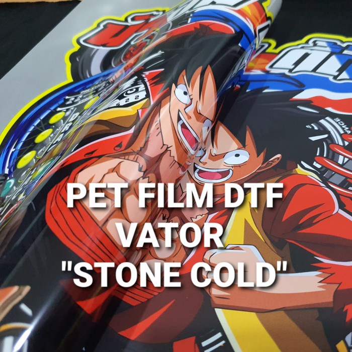 

kertas- pet film dtf a3 vator stone cold a3 30cm x 42cm sablon dtf tinta dtf -kertas.