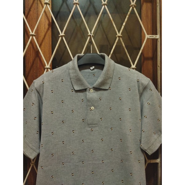 polo shirt uniqlo second original kaos kerah casual pria murah terlaris