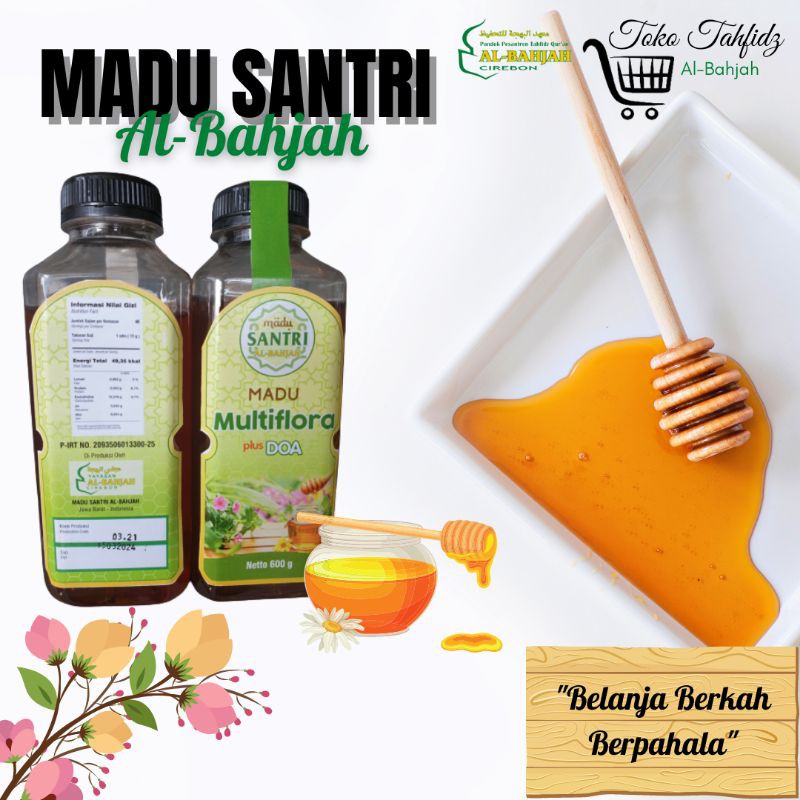 

Madu Multiflora 600g Santri Al-Bahjah