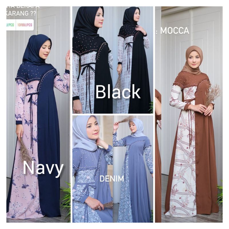 Syafira dress by Javina gamis terbaru