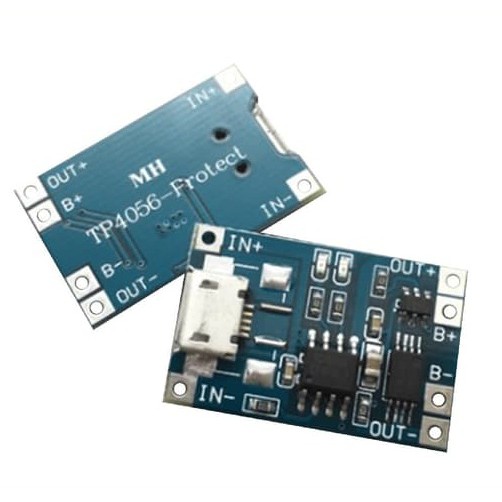 Modul TP4056 Micro USB 1A 5V Dengan Proteksi Battery Charging Board