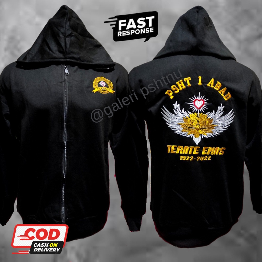 jaket psht satu abad-jaket psht bordir