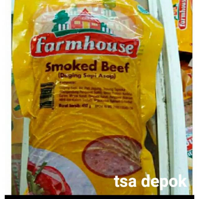 Farmhouse Smoked Beef 450gr