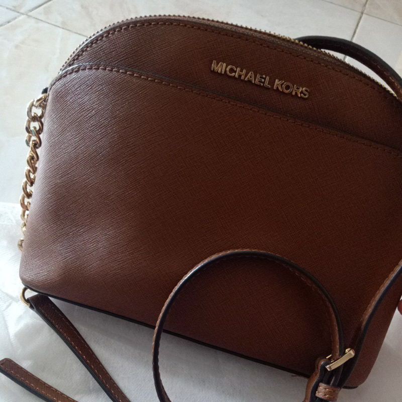 PL - MK Sling EMMY CROSSBODY (Sling rantai+kulit)