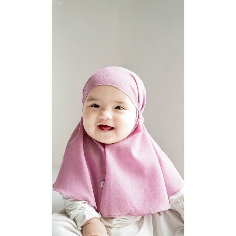 Jilbab Tasya Bergo Anak Instan 0-3 Tahun Jersey Ballon Premium |Hijab Bayi Tk Lucu 1-12 Bulan |Kerudung Sekolah Baby Sd 2-6 Perempuan Newborn