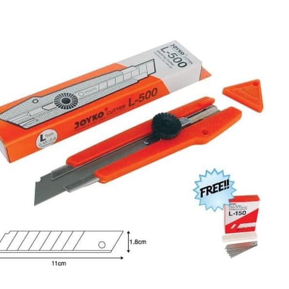 

☚ PROMO MURAH Cutter Joyko L-500 DPT BONUS CUTTER ♩