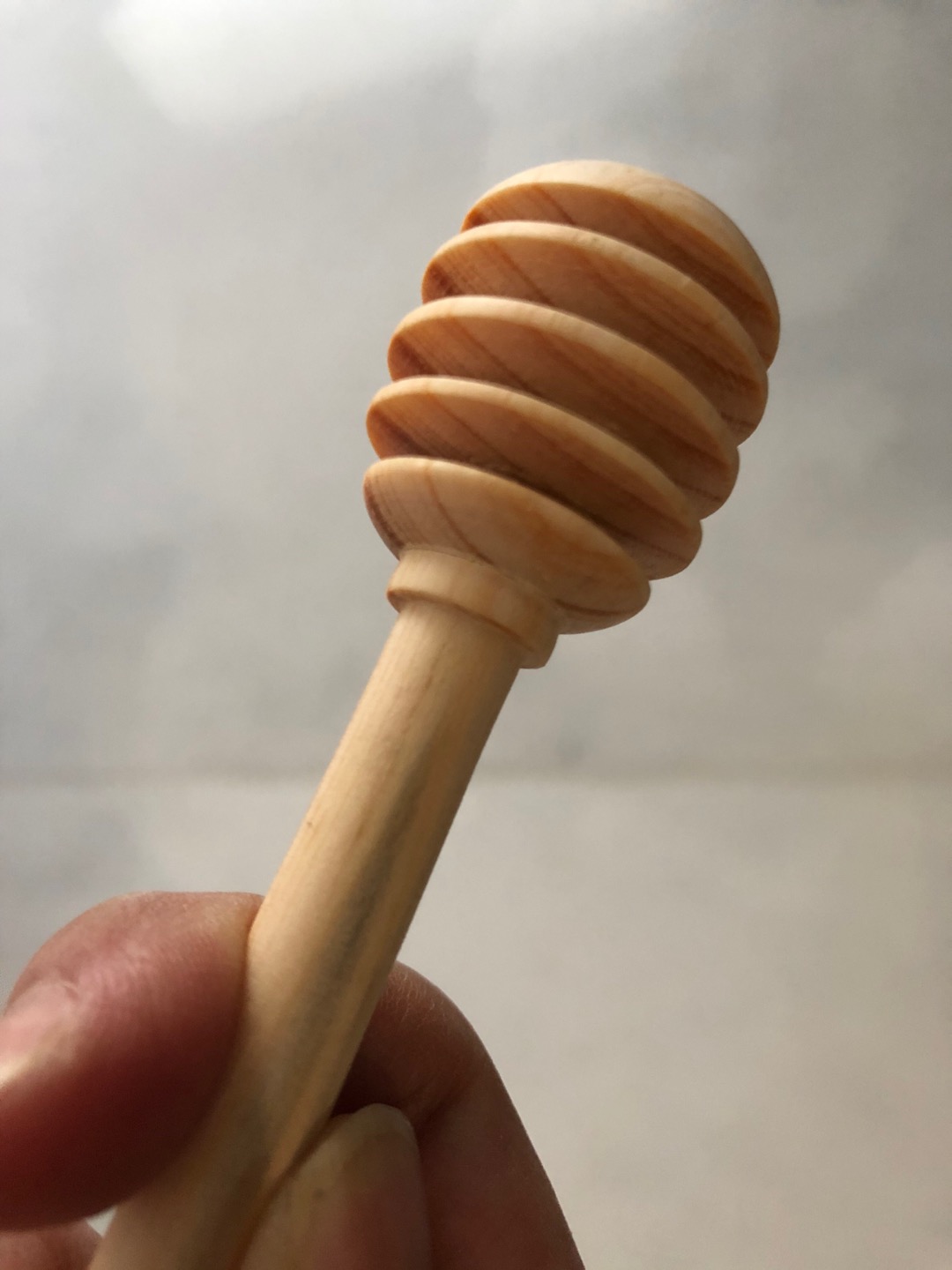 Natural Wood Honey Dipper/ Sendok Madu