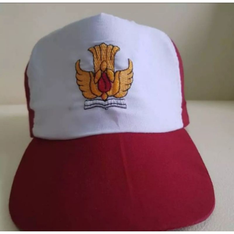 Topi sekolah SD SMP SMA unisex