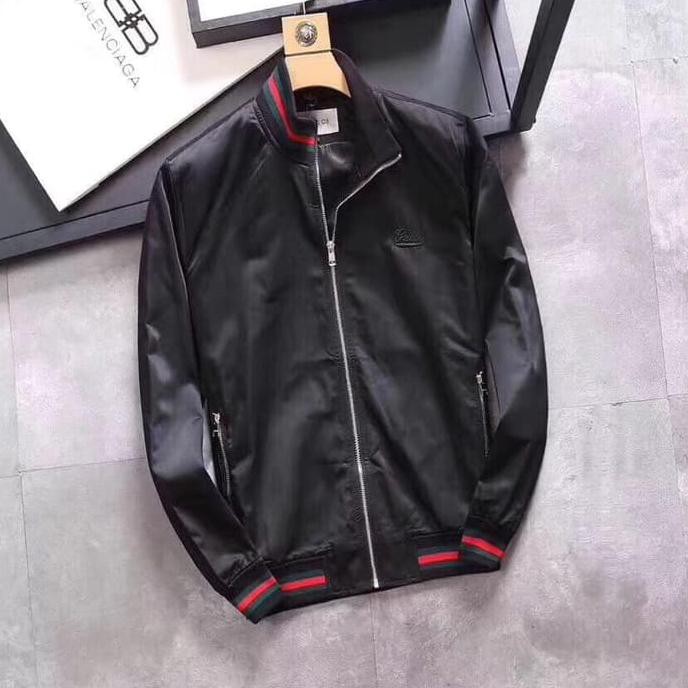 Barang Berkualitas Jaket Gucci Pria Mirror 1:1 Quality / J008 MURAH