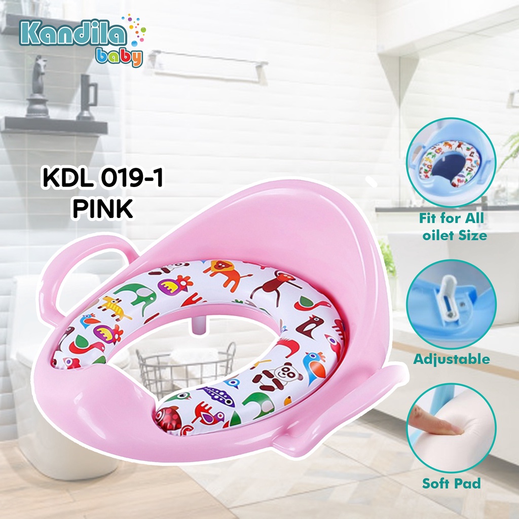 KANDILA Soft Baby Potty Seat Ring Toilet Bayi with Handdle