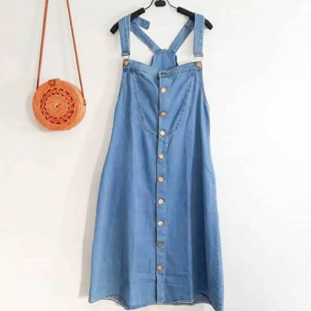 Miwa overall fashion remaja pakaian wanits