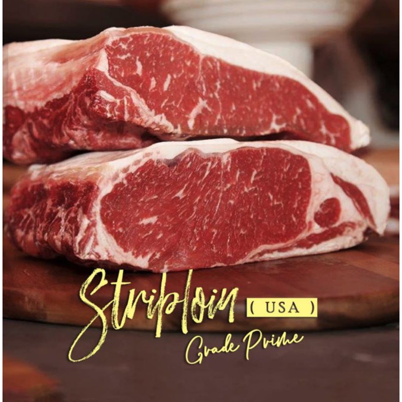 

Striploin US Prime 250gr