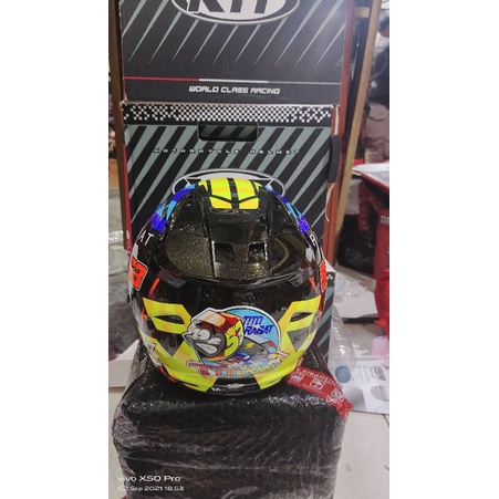 HELM NHK R1 TITO RABAT DOUBLE VISOR ORIGINAL
