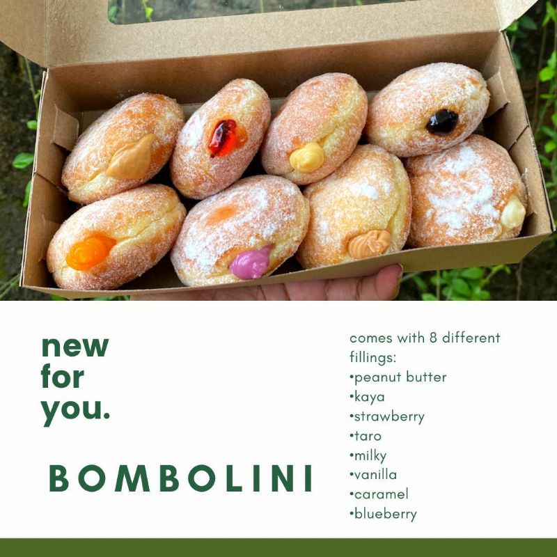 

donat salju Bombolini