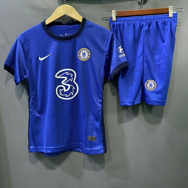 BAJU BOLA ANAK JERSEY CHELSI HOME 2020/2021 OFFICIAL GRADE