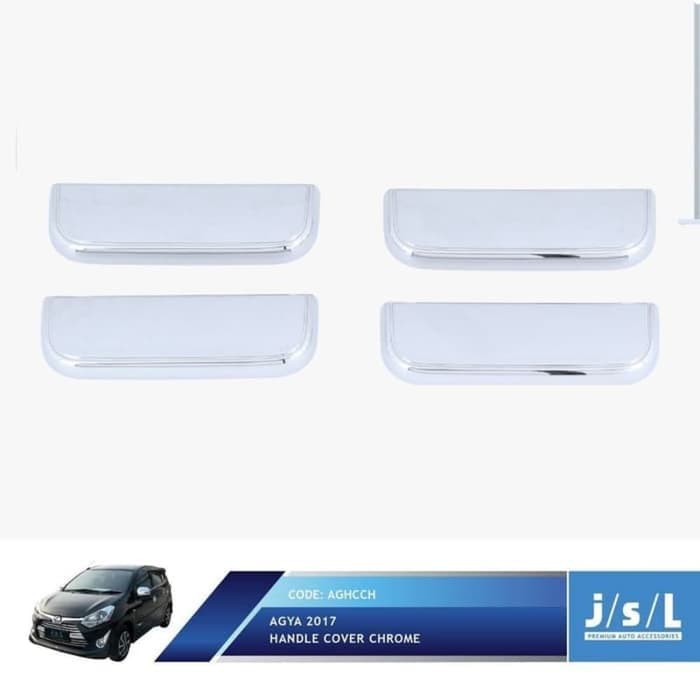 New Agya 2017 Pegangan Pintu JSL/Handle Cover Chrome/Aksesoris Agya