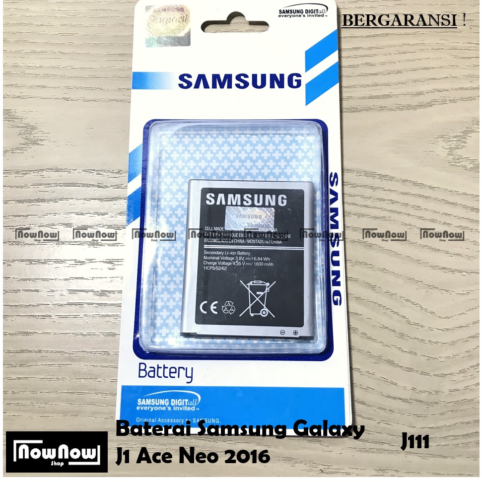 Baterai Samsung Galaxy J1 Ace Neo 2016 J111 Original Batre Battery SEIN