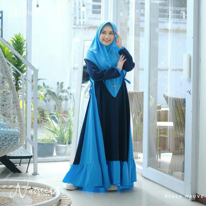 open po namira dress by Raisa hijab