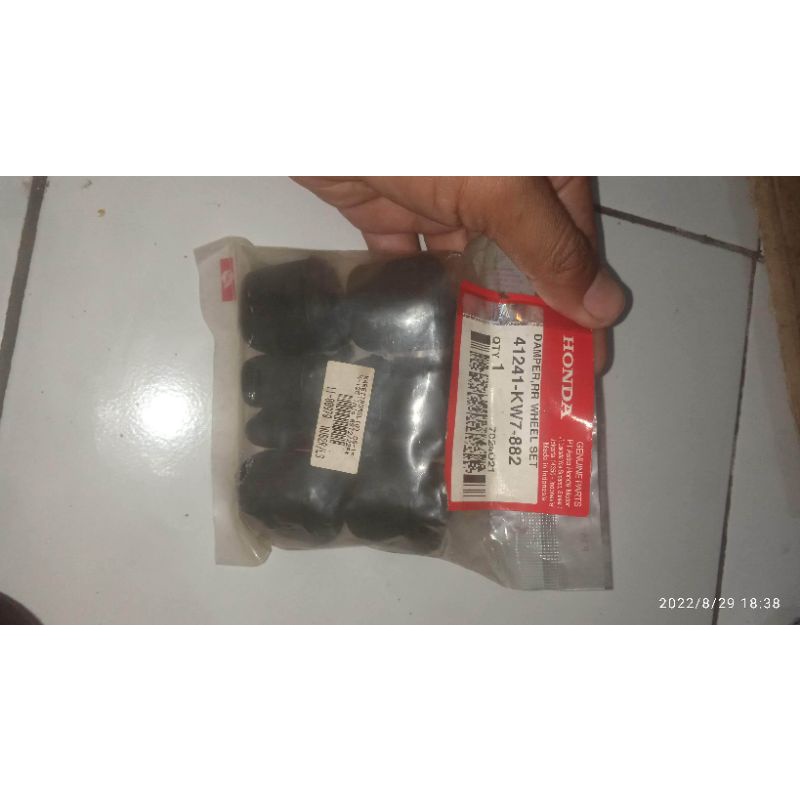 ori karet tromol supra x 125 fi double disk cakram belakang helm in cs1 cs 1 blade new f1 sonic 150 