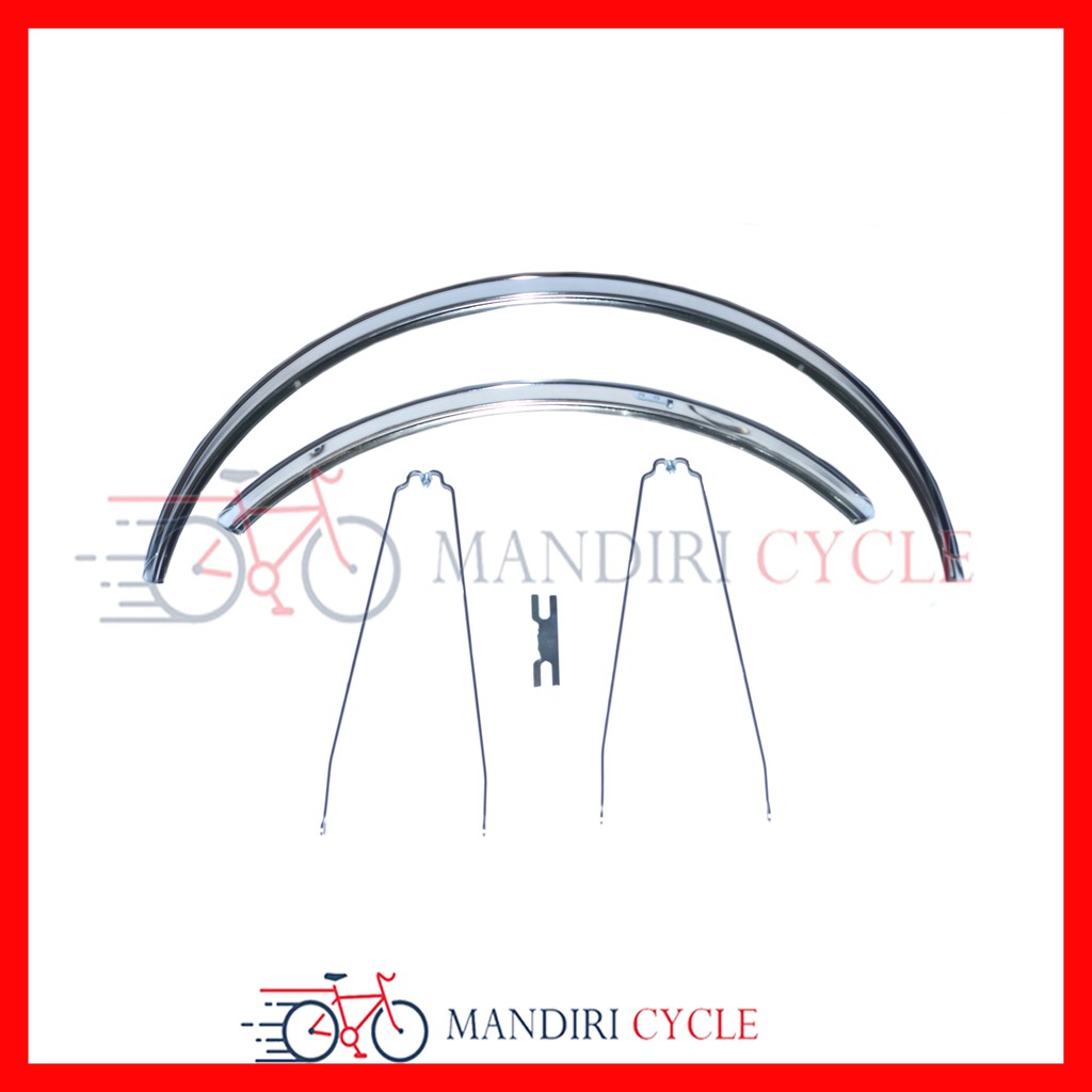 Spakbor Sepeda Besi 27 Balap Jadul Roadbike TAIWAN ORIGINAL