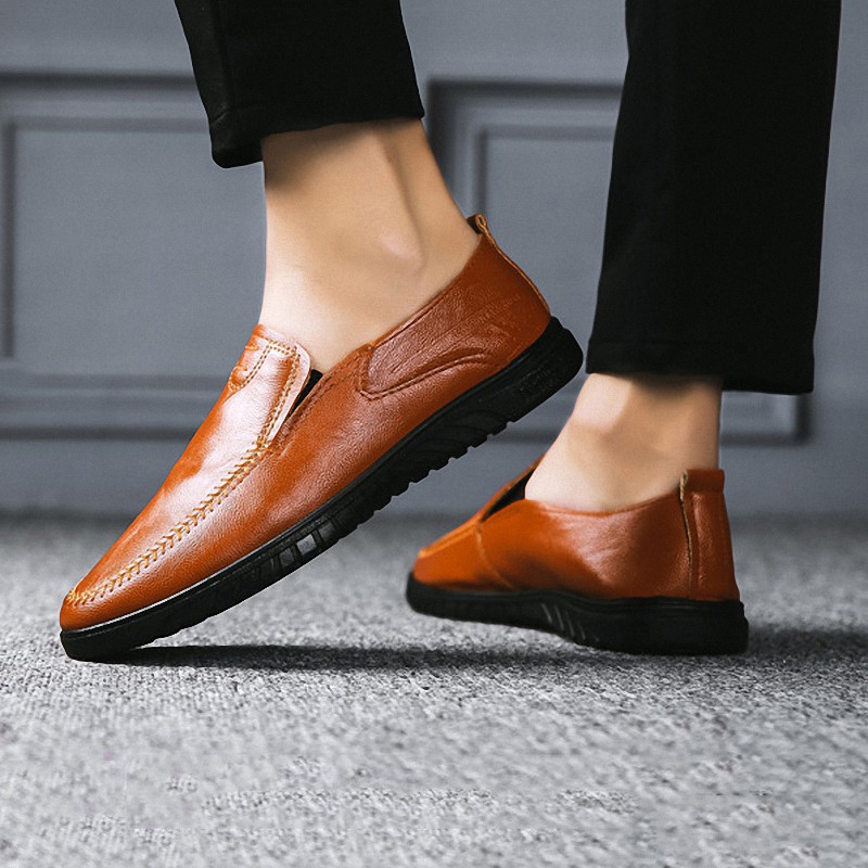 Toread Sepatu Pria Sepatu Casual Pria Anti Air Sepatu Slip On Pria Sepatu Kasual Impor MC404