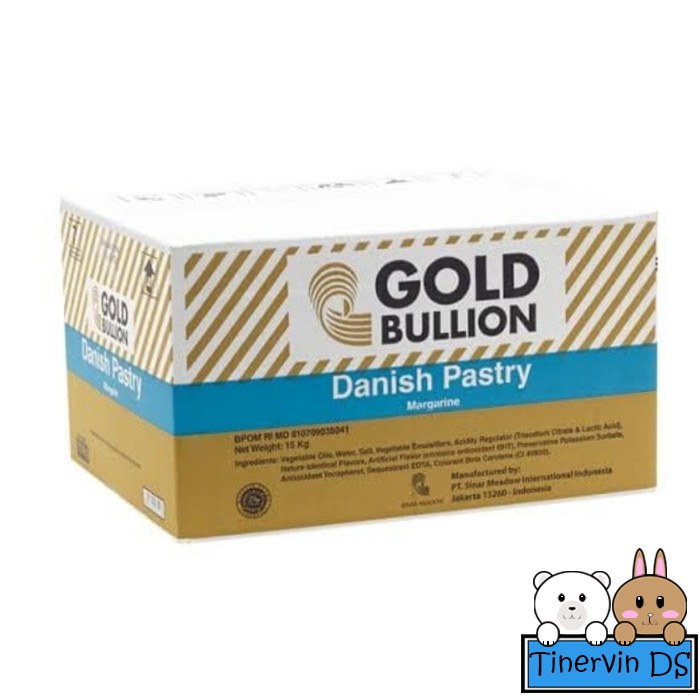 

Danish Pastry Korsvet Untuk Croissant - GOLD BULLION - Kemasan 1kg