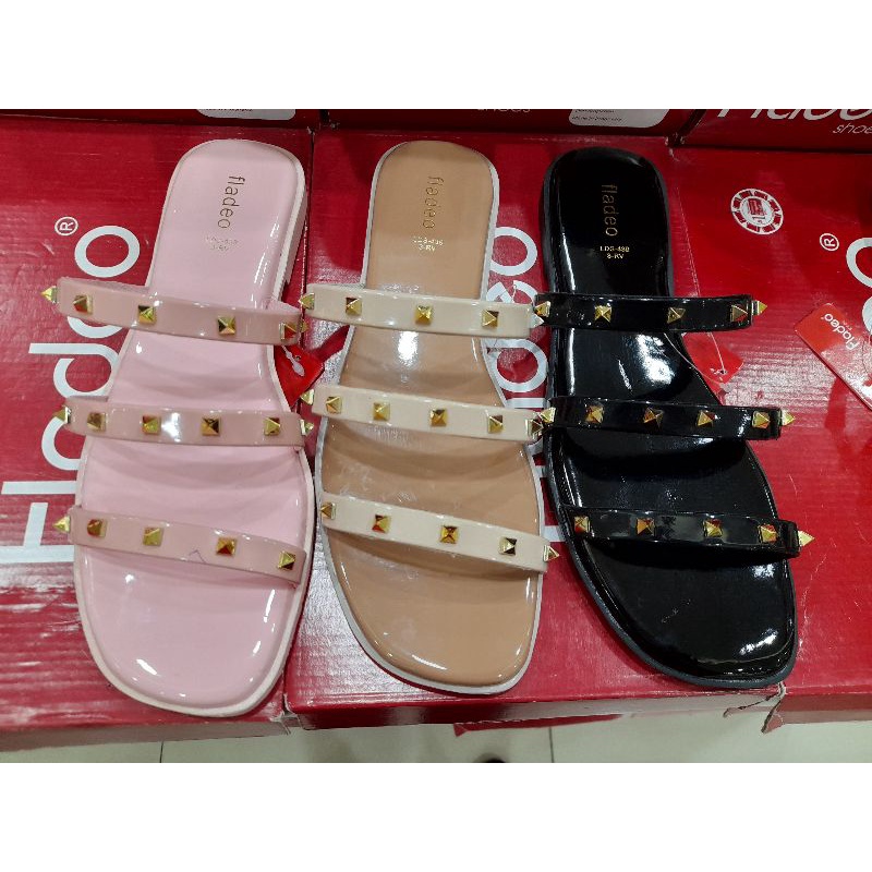 sandal teplek wanita fladeo