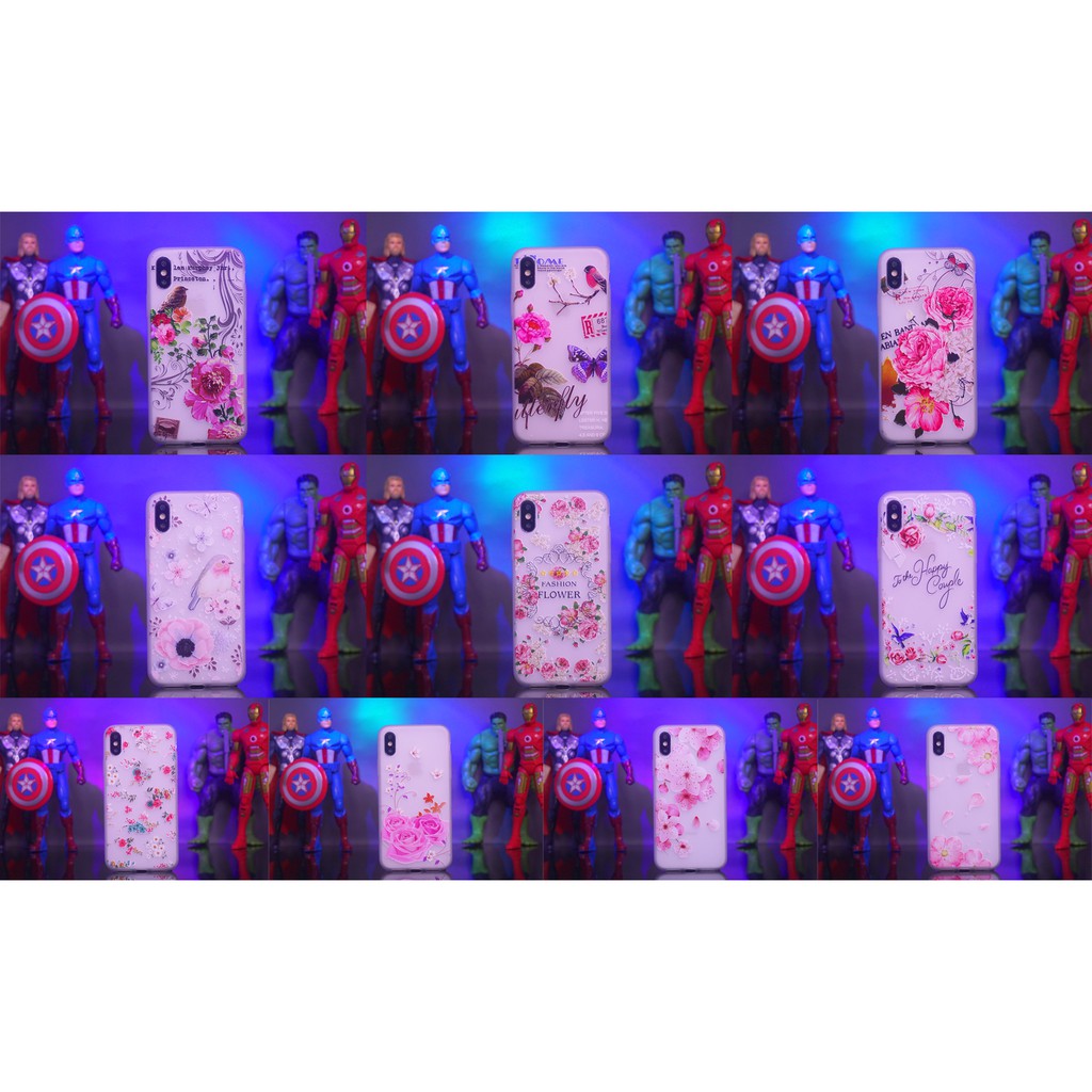 GoodCase - Soft Case Samsung J2 Pro 2018 | J4+ | J6 2018 | J6+ | J7 Motif Sakura