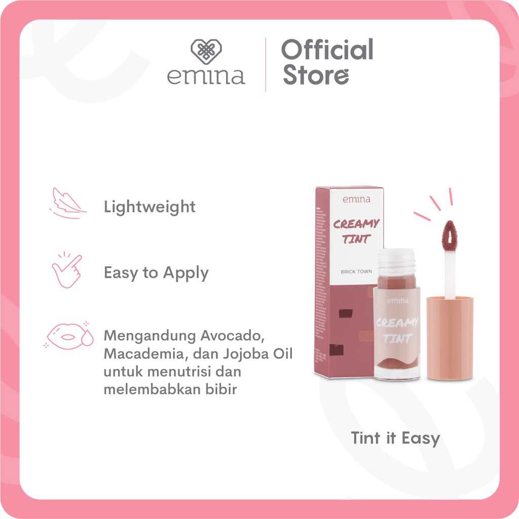 Emina Creamytint 3.6 g - Lip Tint