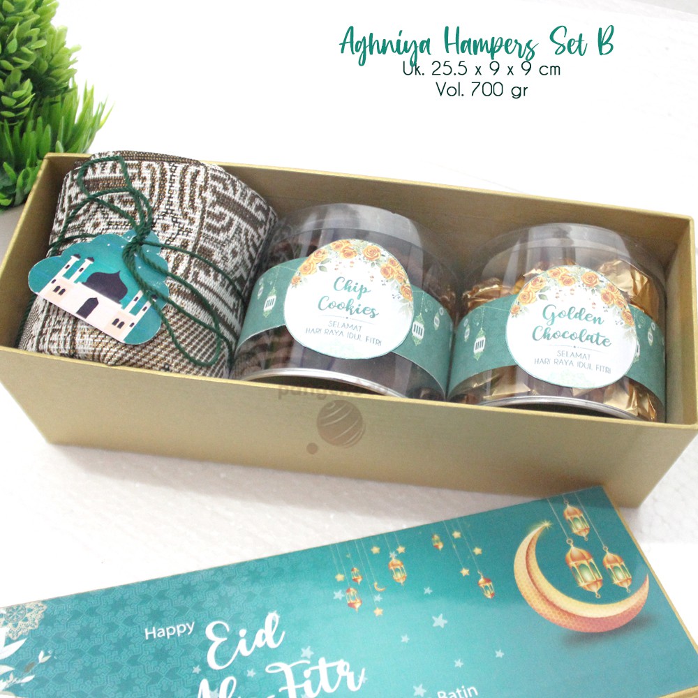 

TERMURAH - Aghniya Hampers Set B - Hampers Lebaran untuk Keluarga dan Sahabat