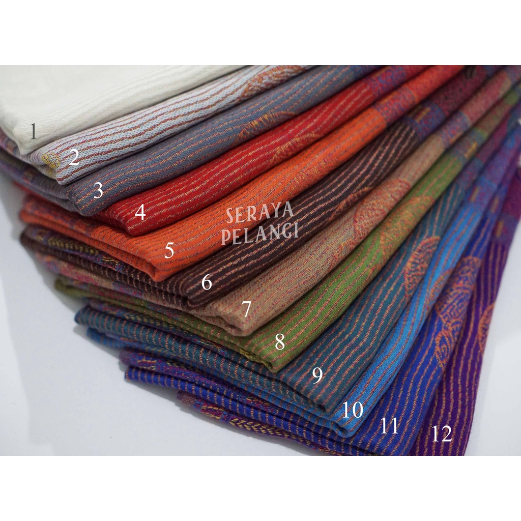 Pashmina Cashmere Motif Capung | Selendang | Scarf | Syal | Shawl | Pasmina Kashmir | Souvenir | Hadiah Ulang Tahun | Birthday Gift | Aksesoris Fashion Wanita | Premium Import Quality | Grosir Murah | Luxury Scarf