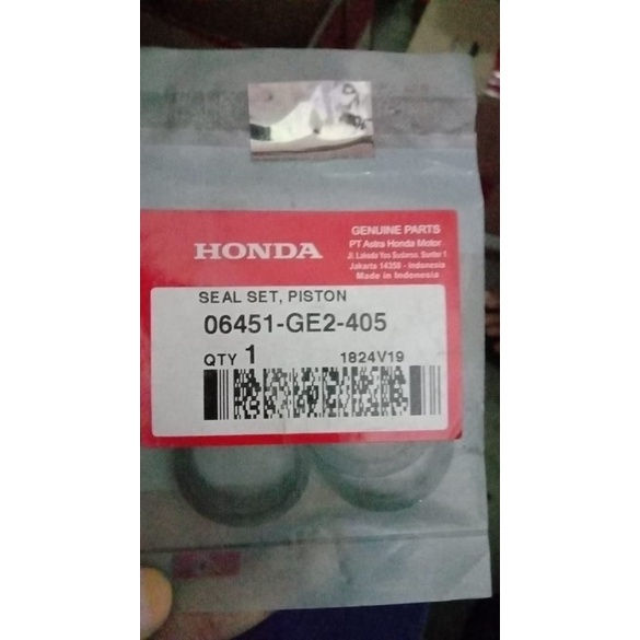 06451GE2405 - Seal Set Piston – CBR 150 CBU KPP, CBR 250 K33A, PCX, Supra X 125, Karisma