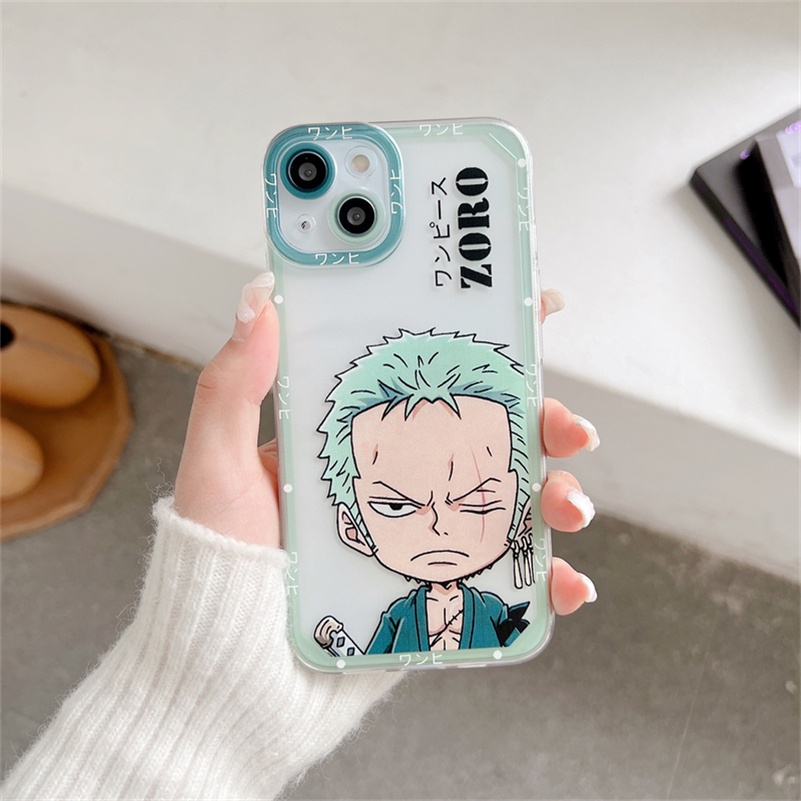 Soft Case Silikon Transparan Motif Anime Jepang Untuk Compatible for iPhone 14 13 12 11 Pro Max X Xr Xs Max SE iPhone 8 7 6 6s Plus Japanese Anime Cartoon Phone Case Clear Soft Silicone All-inclusive Shockproof Phone Cover