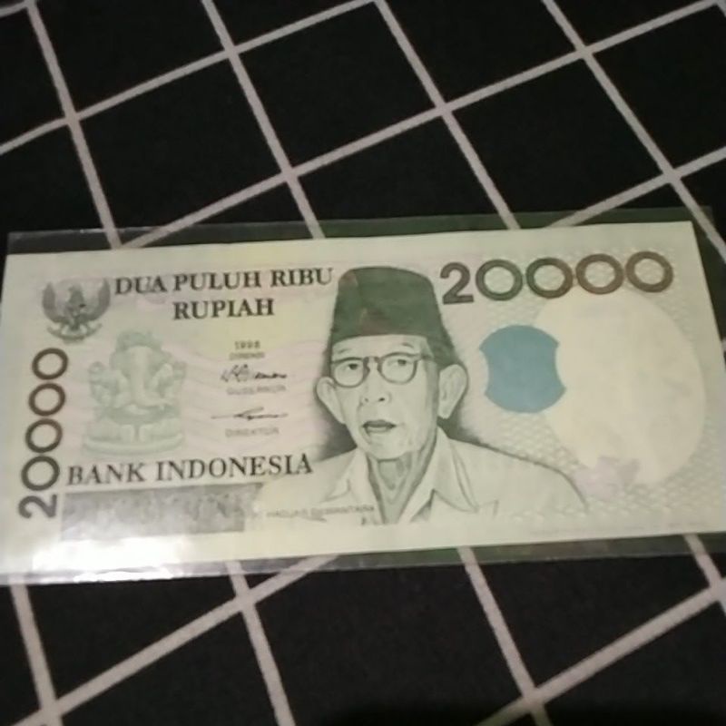 uang 20.000 ki hajar dewantara 1998