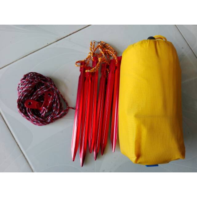 Flysheet silnylon 15d 3x3 ultralight