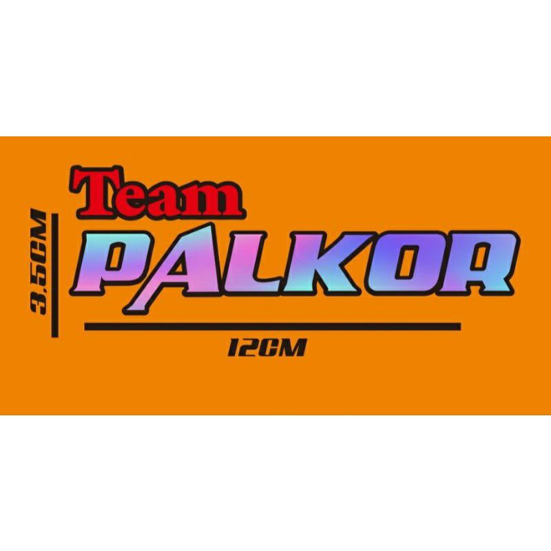 BARU STIKER CUTTING-TEAM PALKOR
