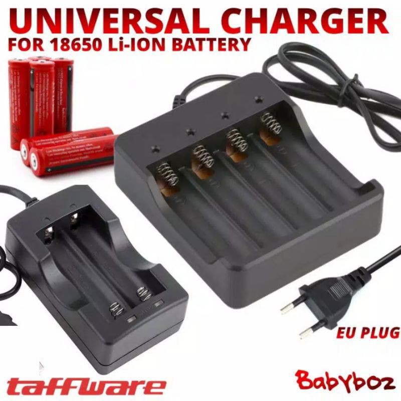 charger baterai 4slot