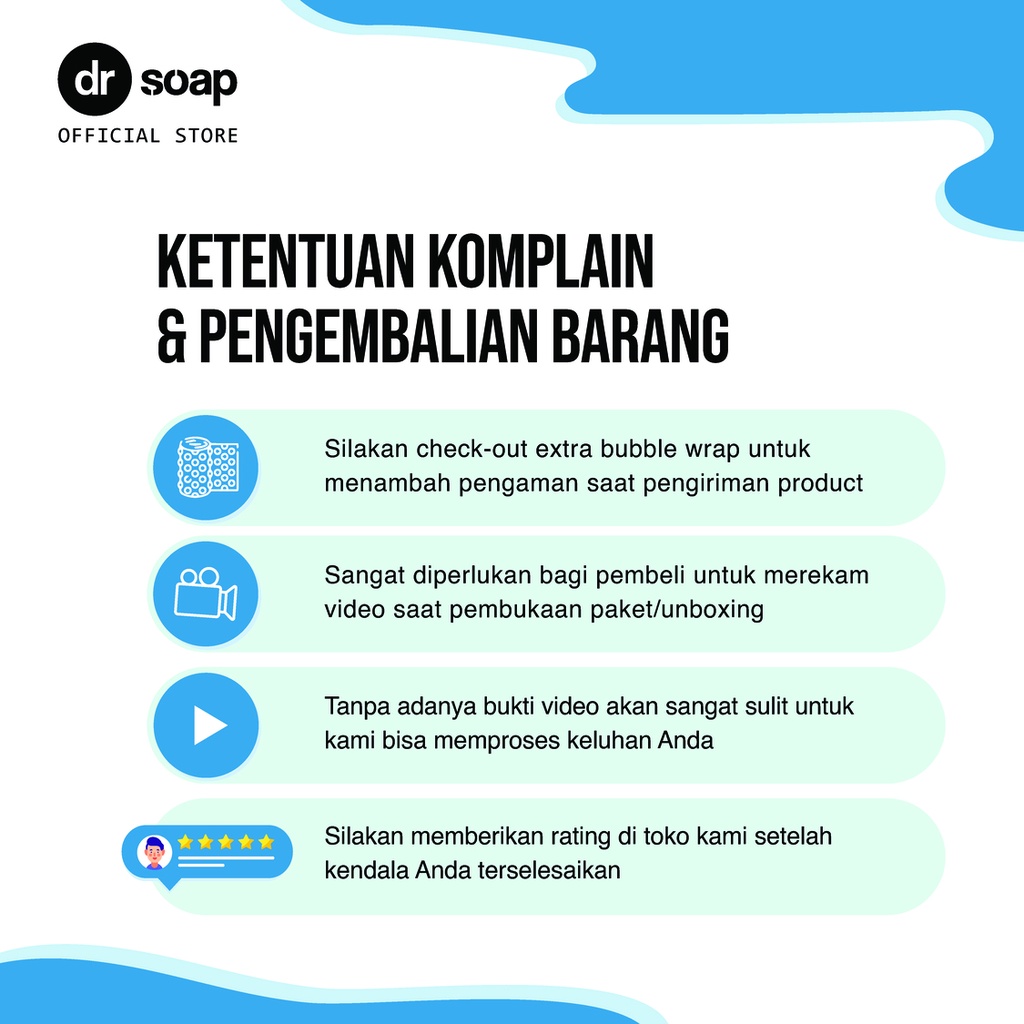 dr soap Hand Antiseptic Spray (Serendipity) 60ml | Sanitizer Tangan &amp; Pembersih Alat Makan (Tanpa Alkohol)