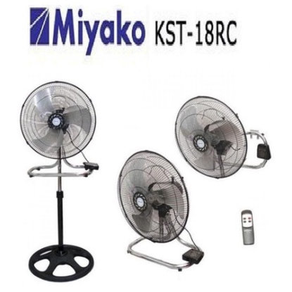 Kipas Angin Miyako KST-18RC Remote 3 IN 1 18 inch turbo