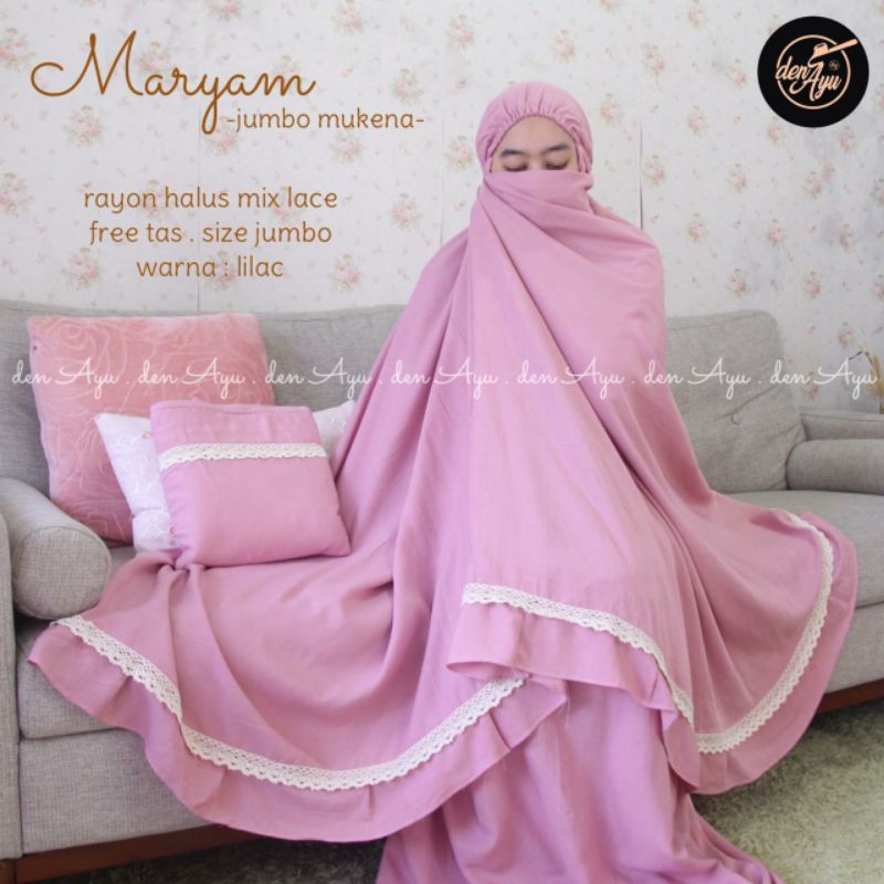 NEWW MUKENA MARYAM JUMBO by DENAYU