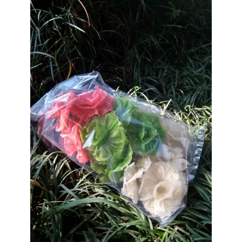 

Dapros Krupuk/Kripik Bunga Siap Goreng