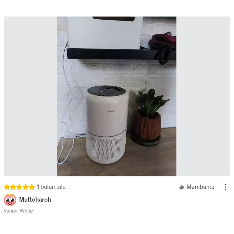 Levoit Core 300 Smart True HEPA Air Purifier USA Pembersih Udara