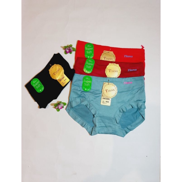 Tiana Celana Dalam Bahan Super Soft 8828 Wanita Dewasa Ukuran M Sampai Dengan XXL Underwear